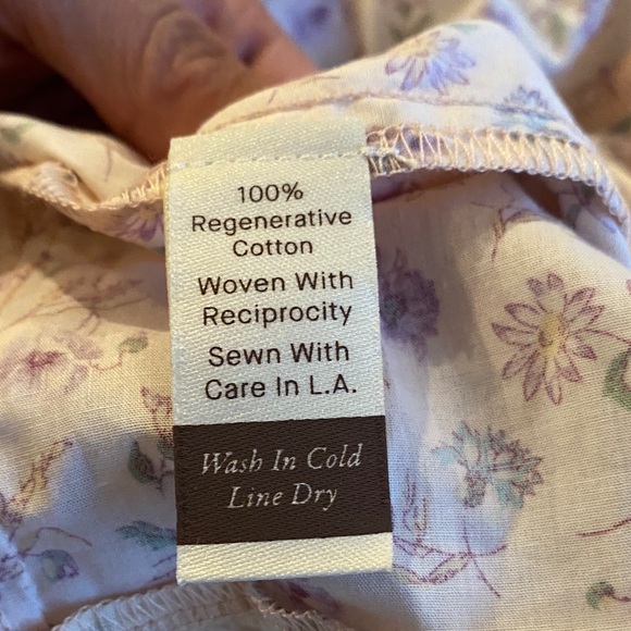 Emma dress in Oat Straw Cream - Picture 5 of 5